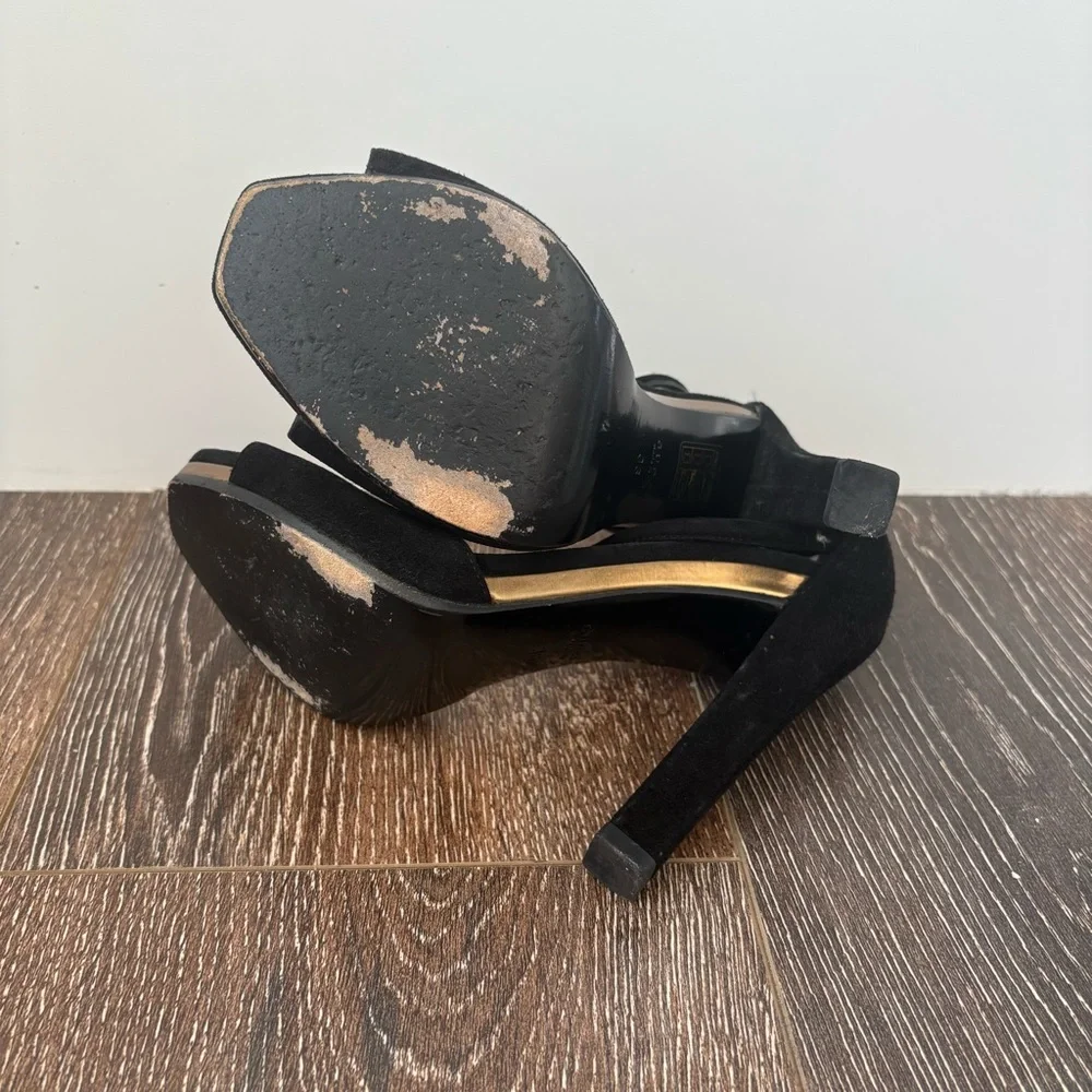 Gucci Vintage Black Heels Size 6 - Picture 8 of 13